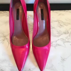 Louis Vuitton | Shoes | Louis Vuitton Strawberry Pink Patent Leather ...